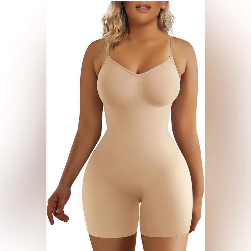 SHAPERX Women's Shapewear Bodysuit Tummy Control Body Shaper Seamless